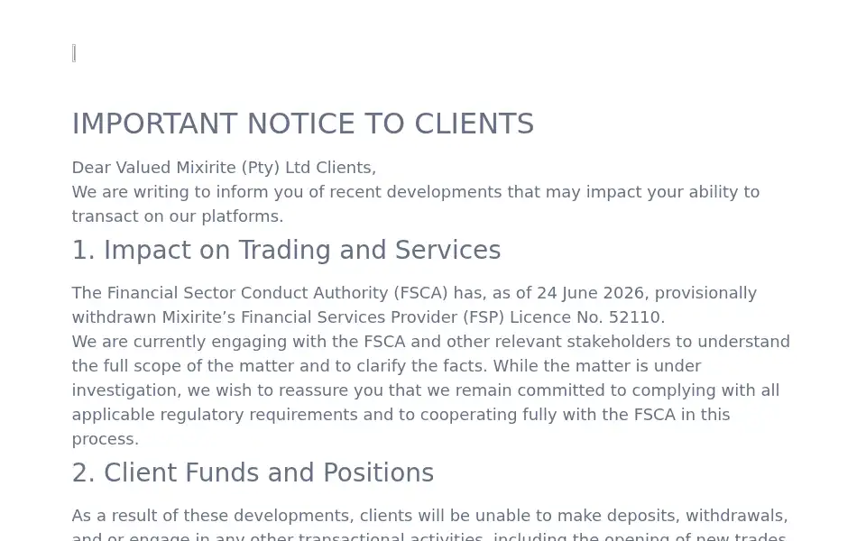 Screenshot of proteamarkets.co.za