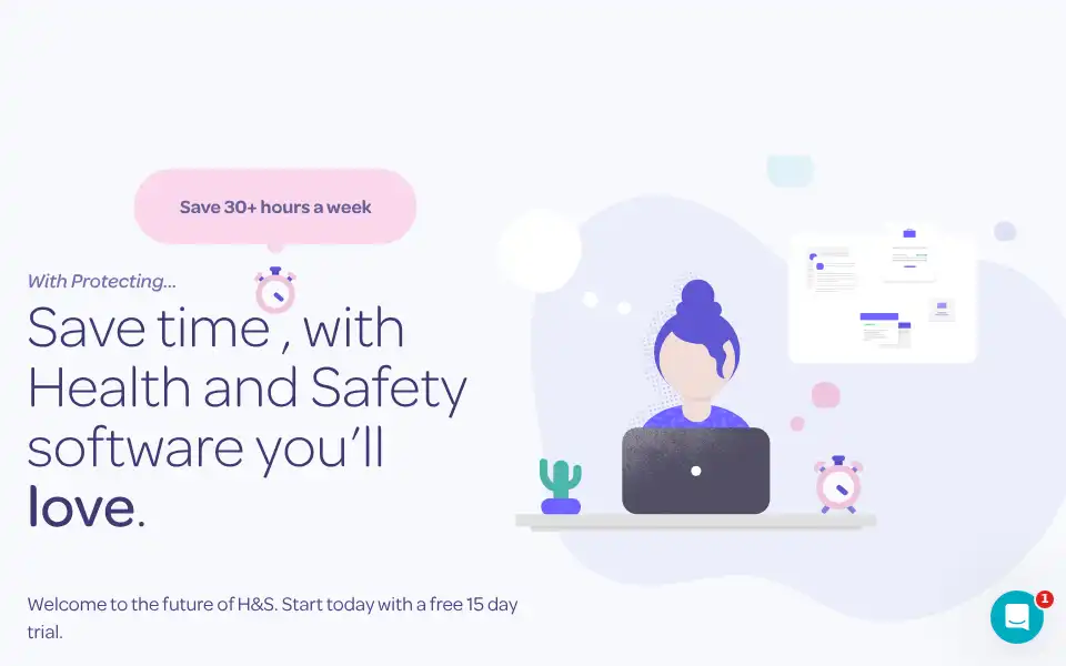 Screenshot of protecting.co.uk