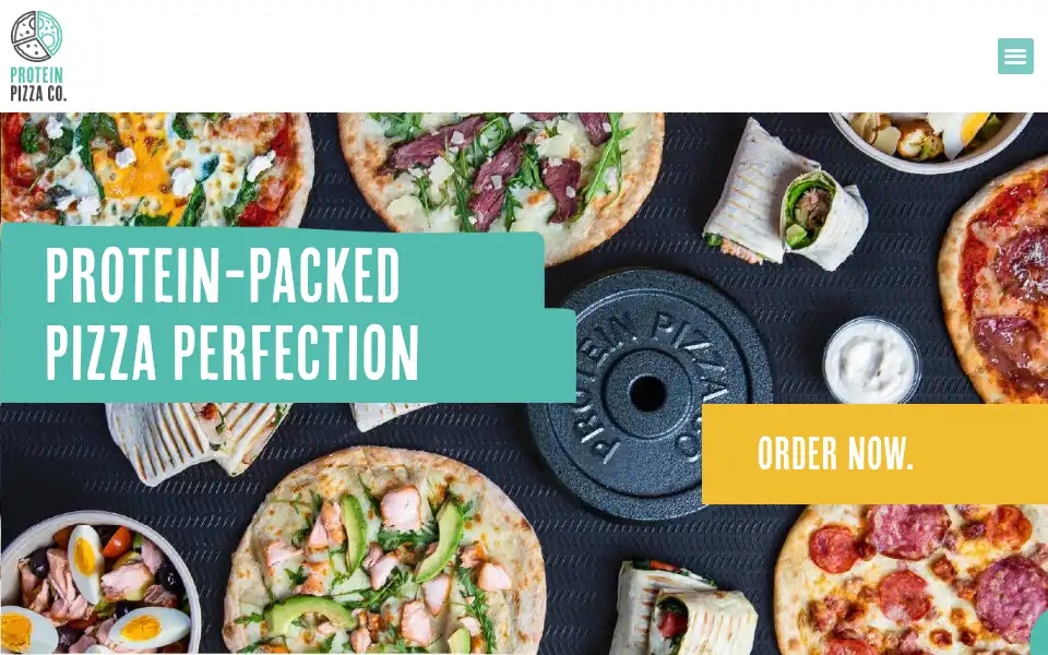 Screenshot of proteinpizza.co.uk