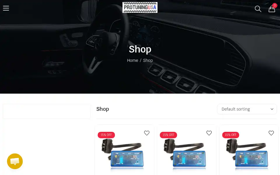 Screenshot of protuningusa.com