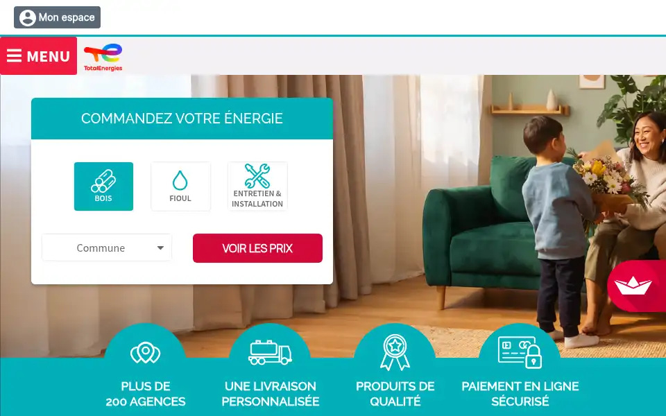 Screenshot of proxi-totalenergies.fr