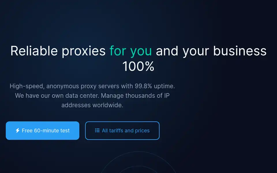Screenshot of proxyelite.biz