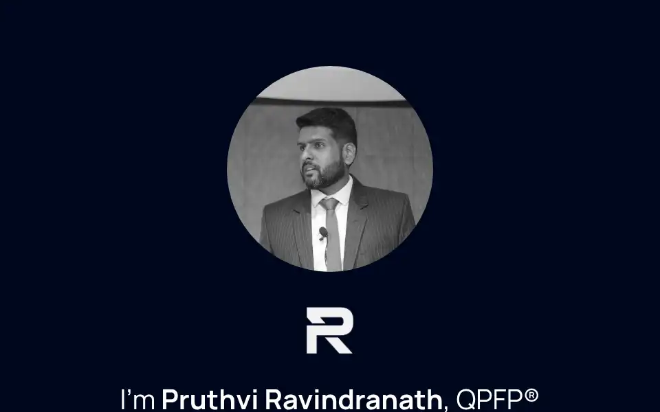 Screenshot of pruthviravindranath.com