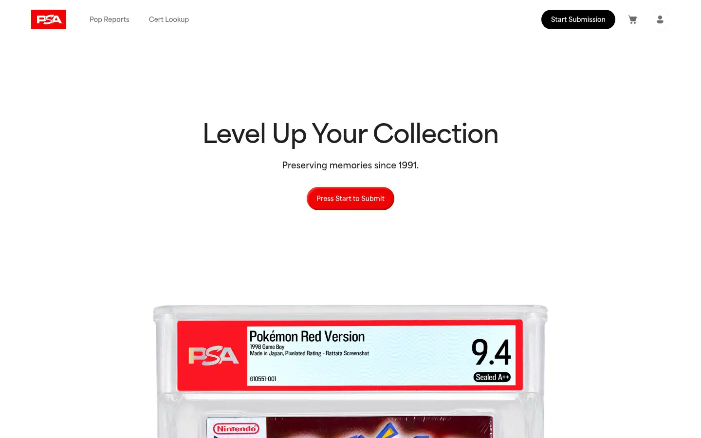 Screenshot of psavideogames.com