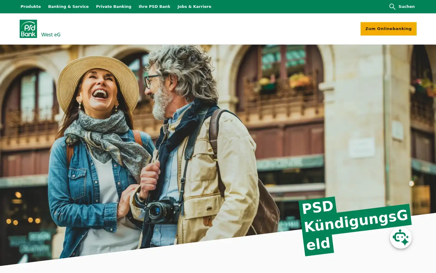 Screenshot of psd-west.de