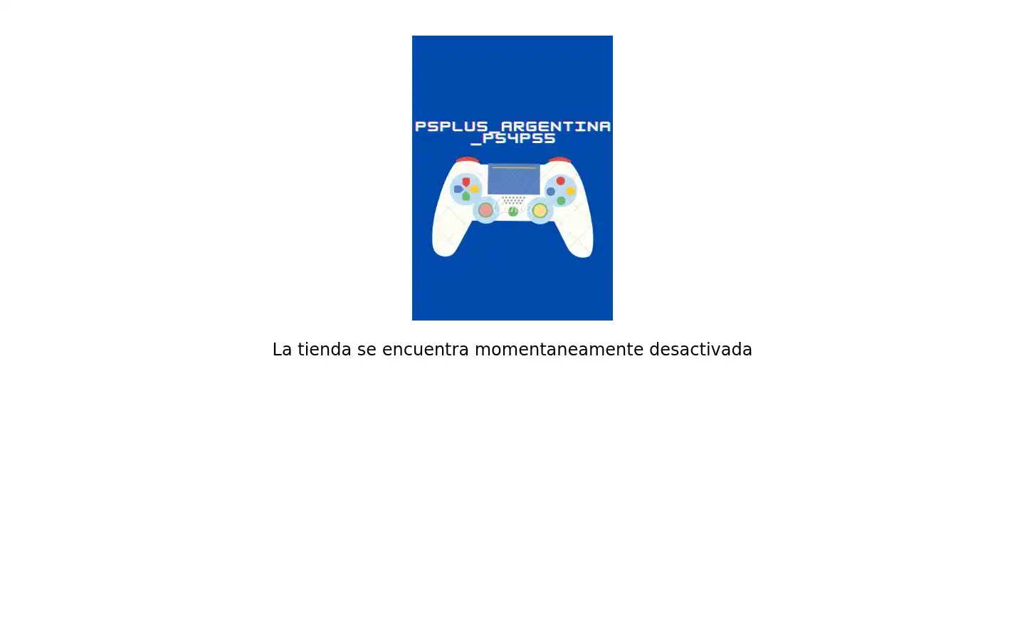 Screenshot of psplusargentinaps4.empretienda.com.ar