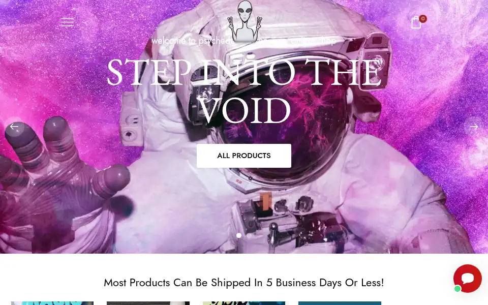 Screenshot of psychedelic-dispensary.com