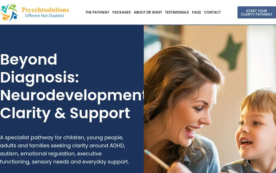 Screenshot of psyecht.org.uk