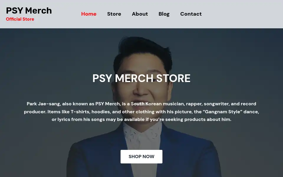 Screenshot of psymerchs.com