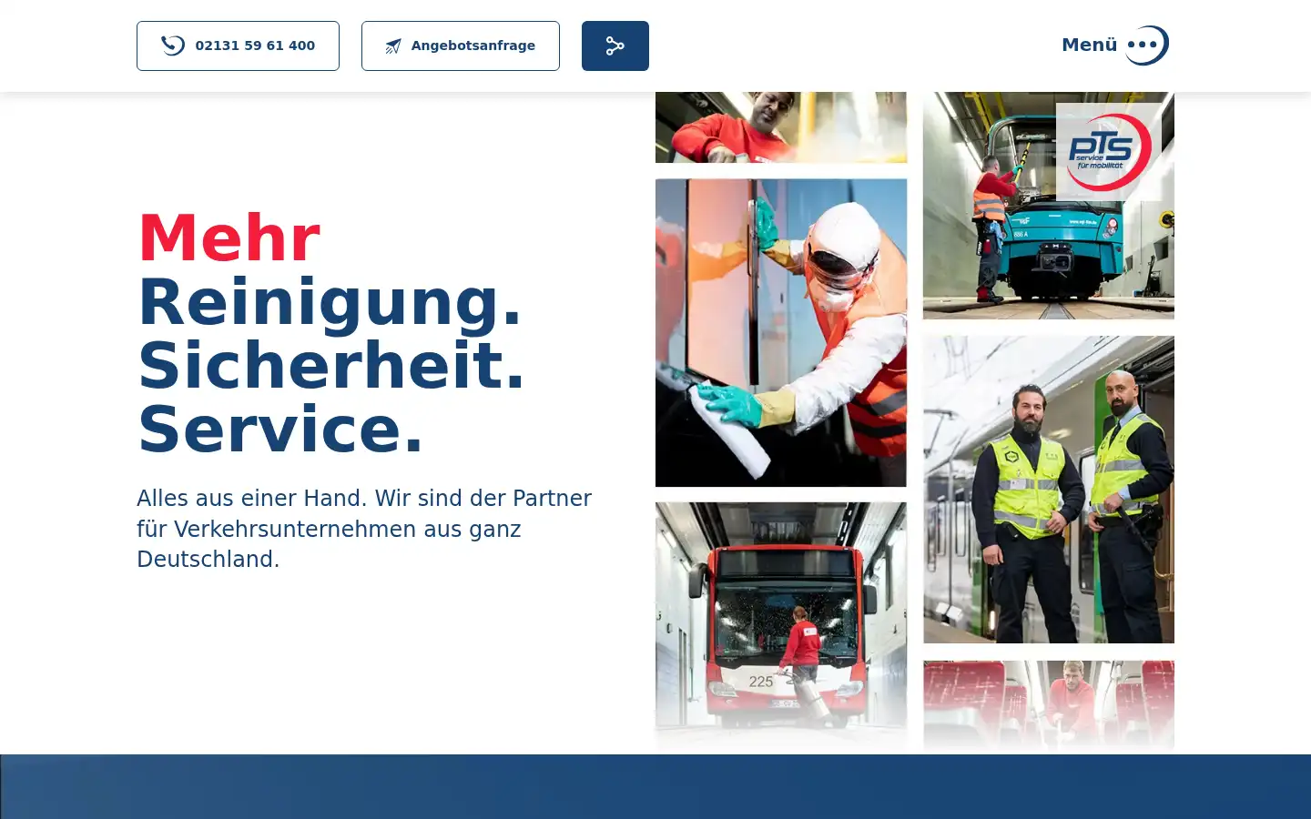 Screenshot of pts-info.de