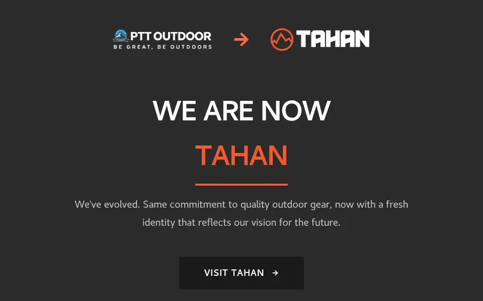 Screenshot of pttoutdoor.com