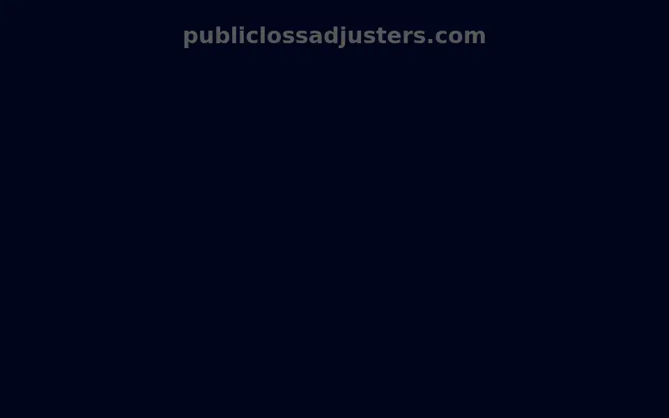 Screenshot of publiclossadjusters.com