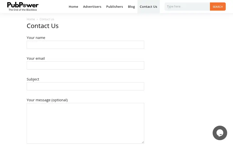 Screenshot of pubpower.io