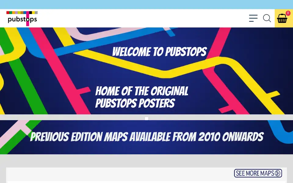 Screenshot of pubstops.co.uk