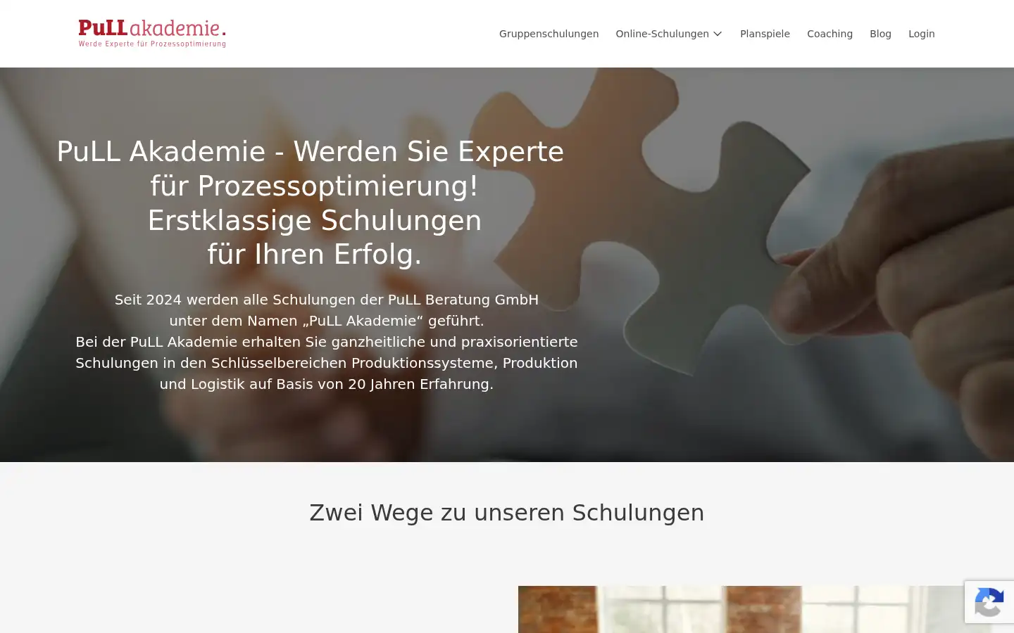 Screenshot of pull-akademie.de