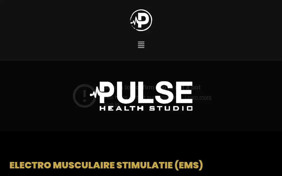 Screenshot of pulsehealthstudio.nl