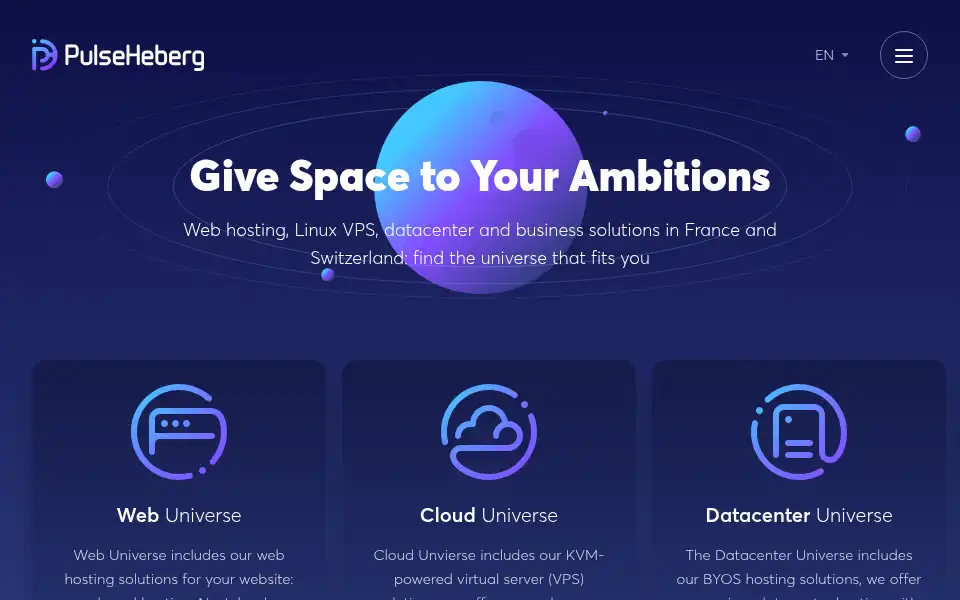 Screenshot of pulseheberg.com