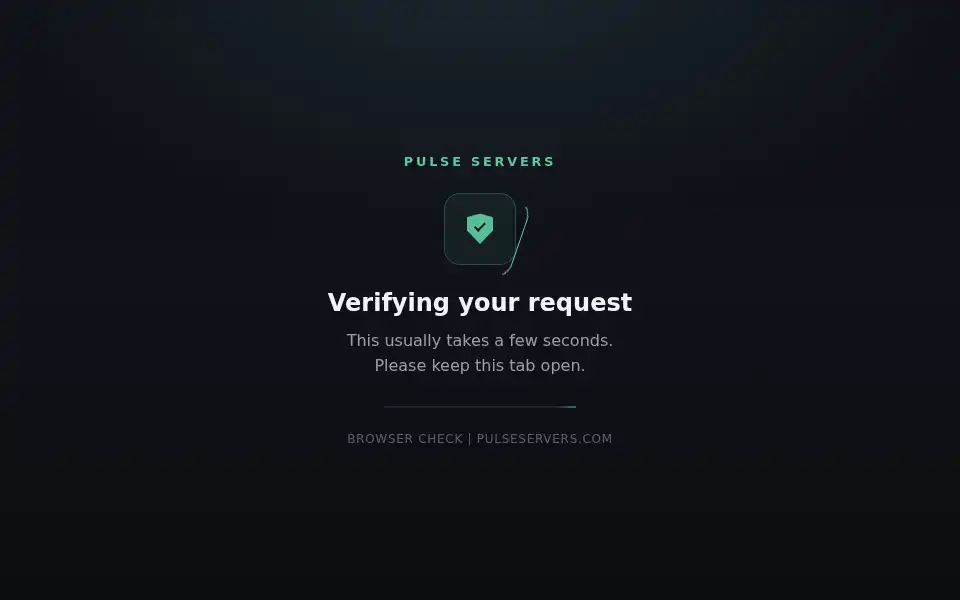 Screenshot of pulseservers.com