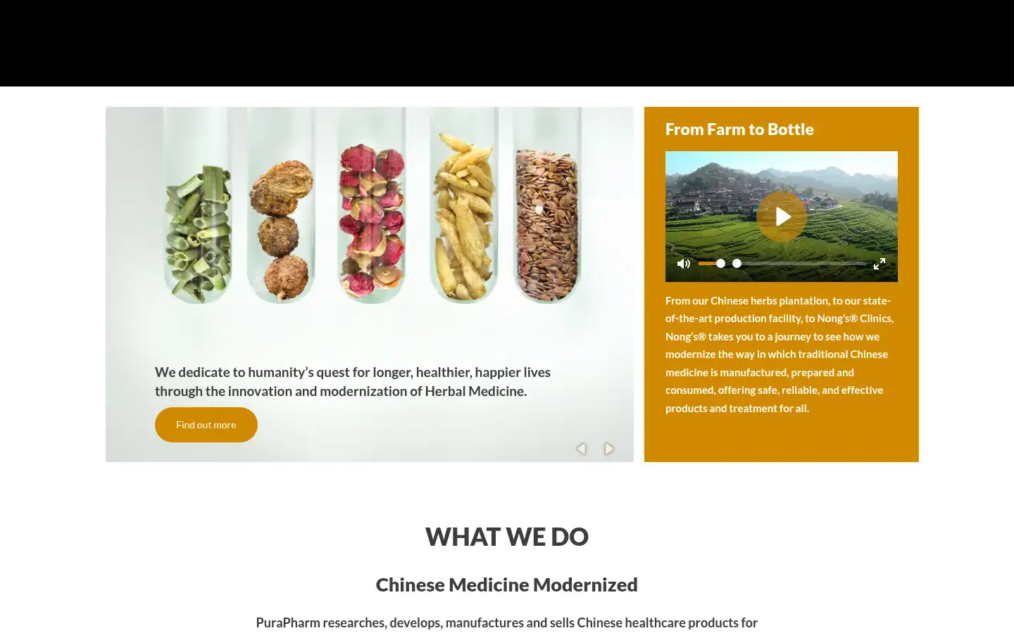 Screenshot of purepharma.com