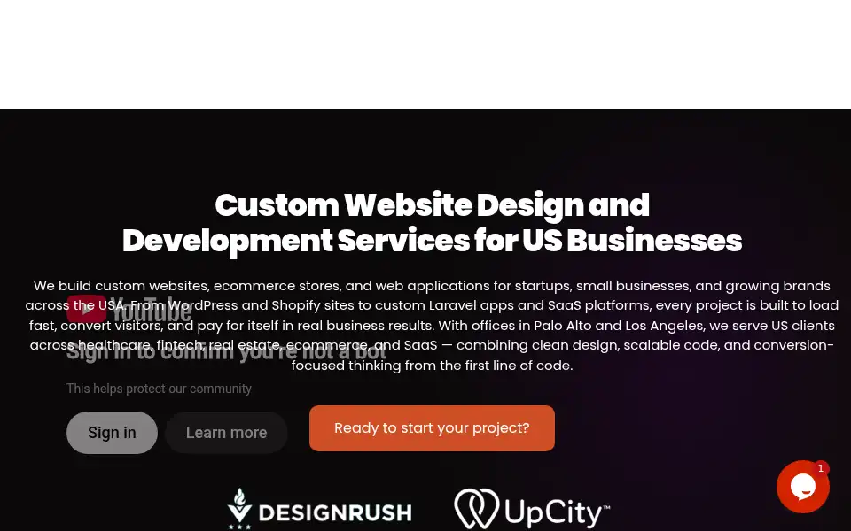 Screenshot of purewebsitedesign.com