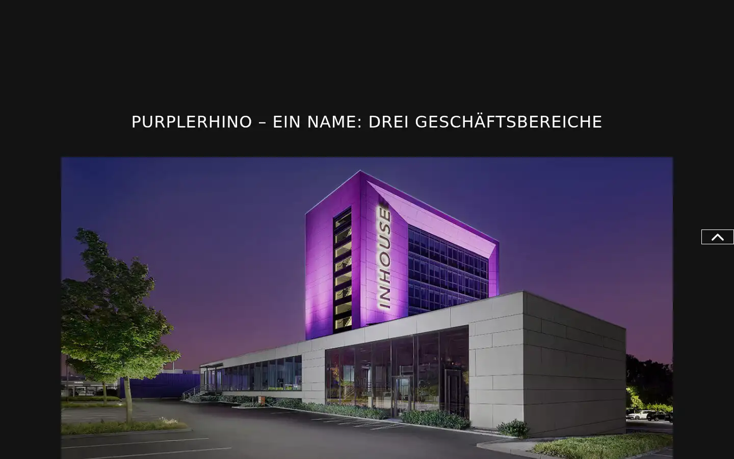 Screenshot of purplerhino.com