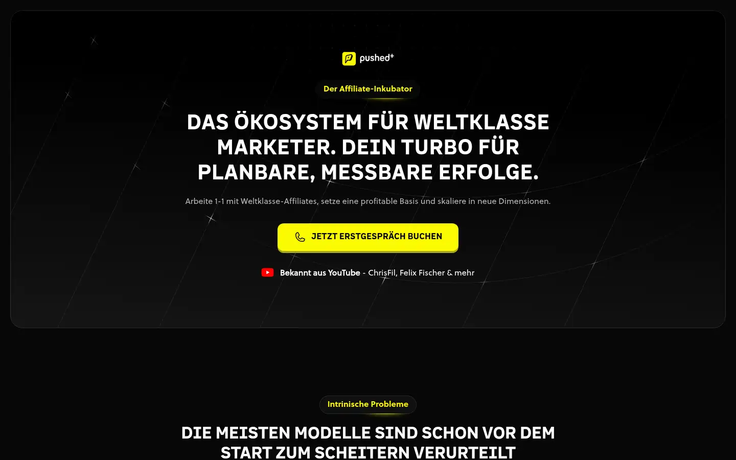 Screenshot of pushed.plus