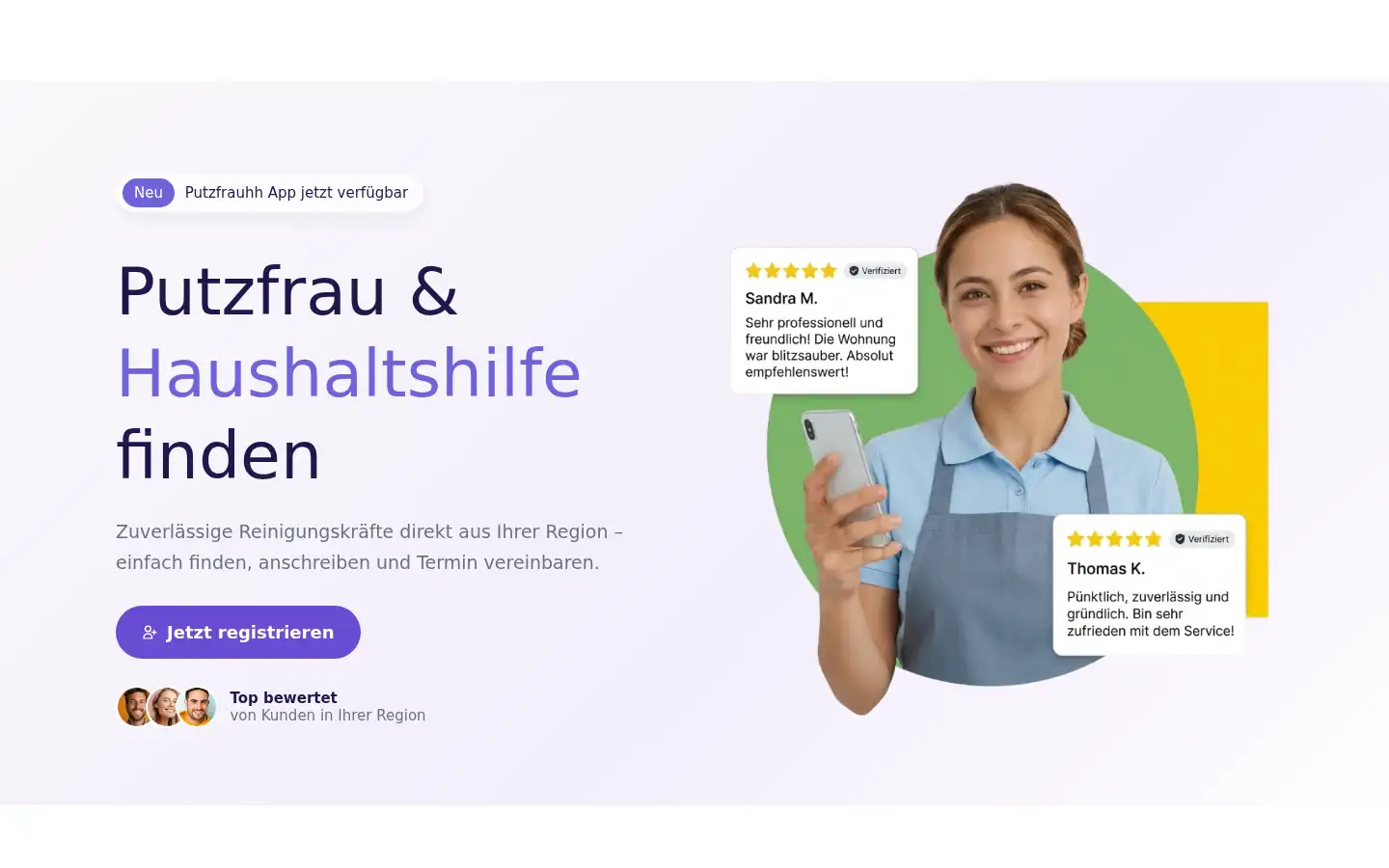 Screenshot of putzfrauhh.de