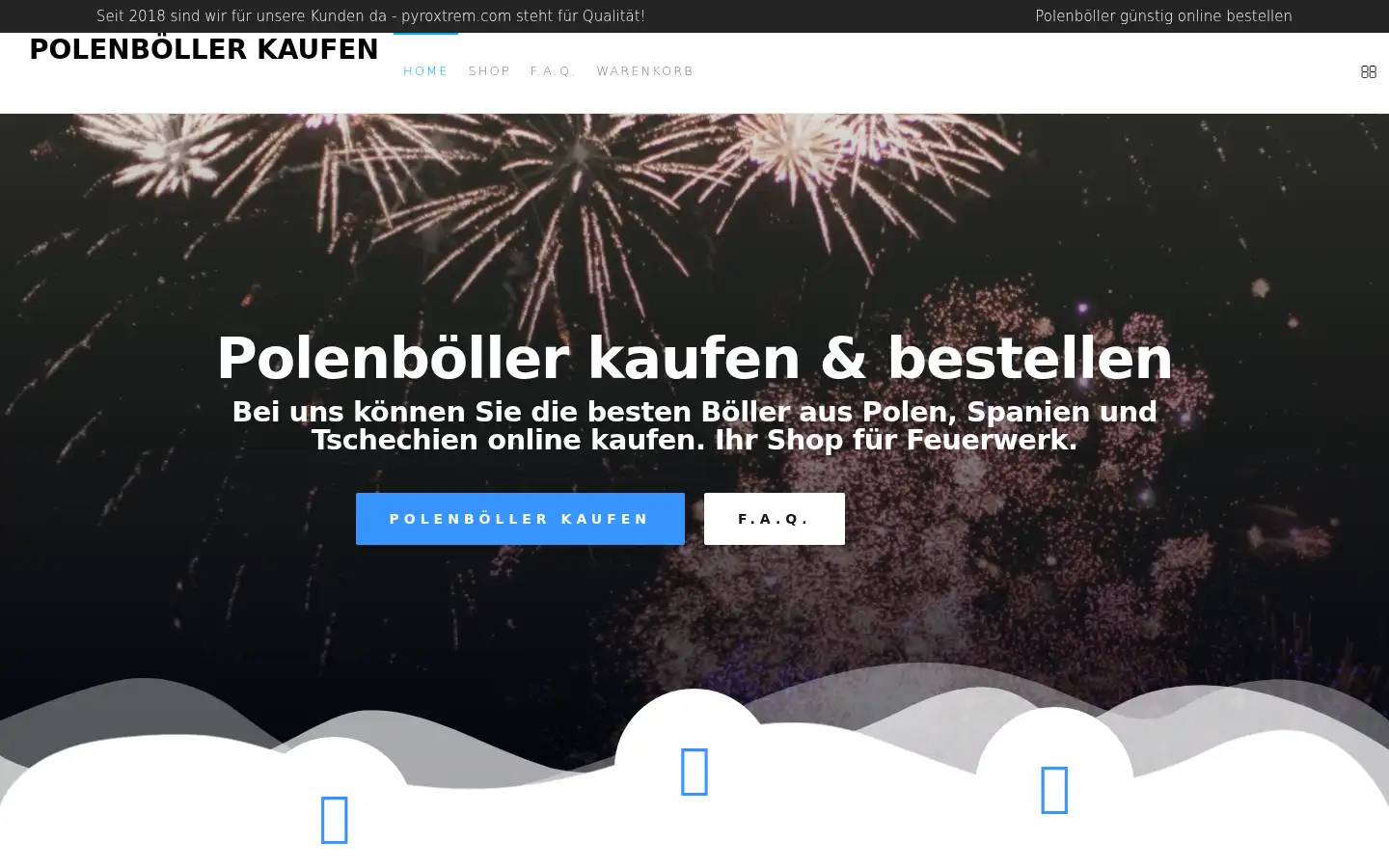 Screenshot of pyroxtrem.com