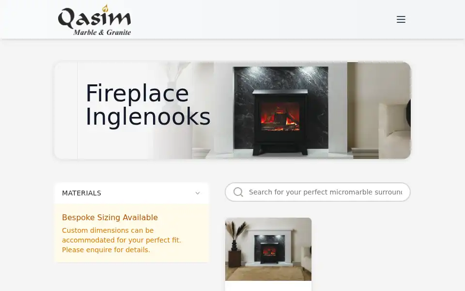 Screenshot of qasiminternational.co.uk