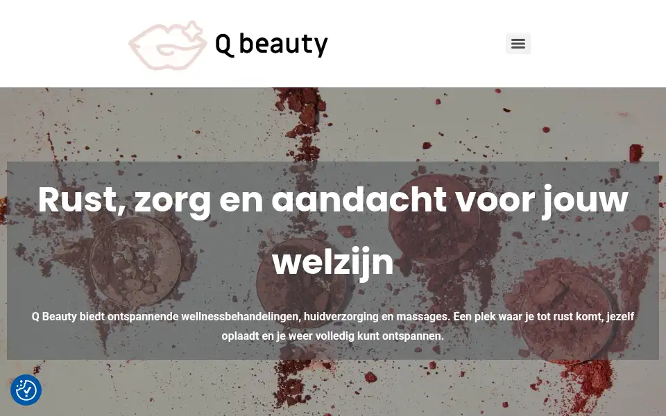Screenshot of qbeauty.nl