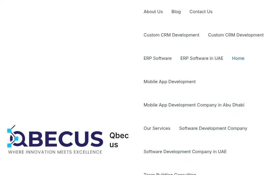 Screenshot of qbecus.com