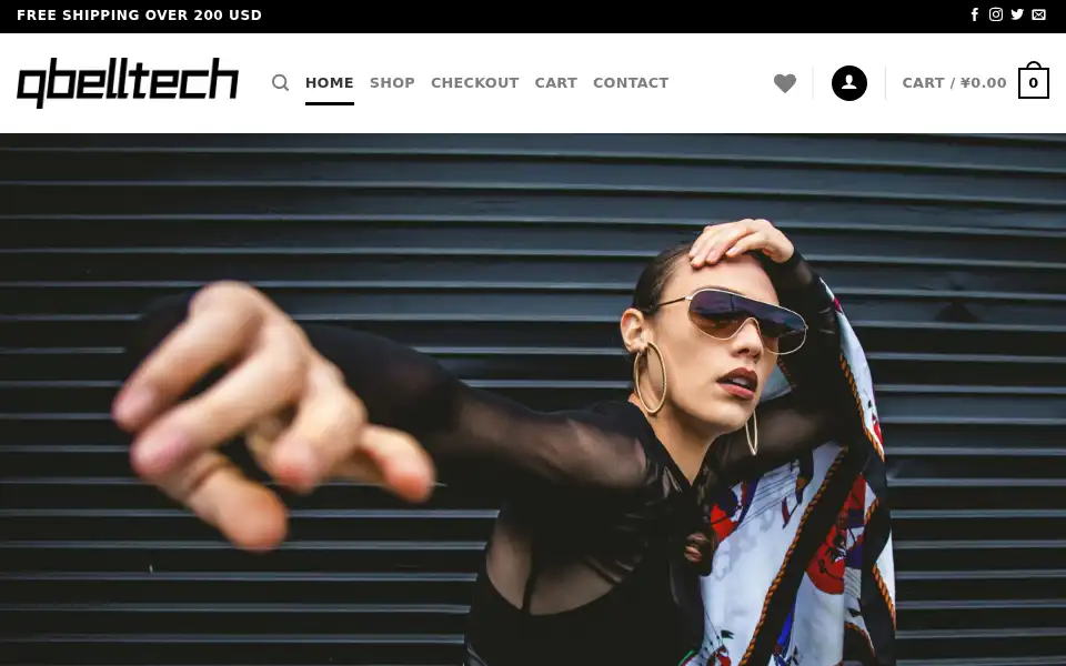 Screenshot of qbelltech.com
