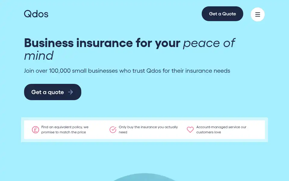 Screenshot of qdosconsulting.com