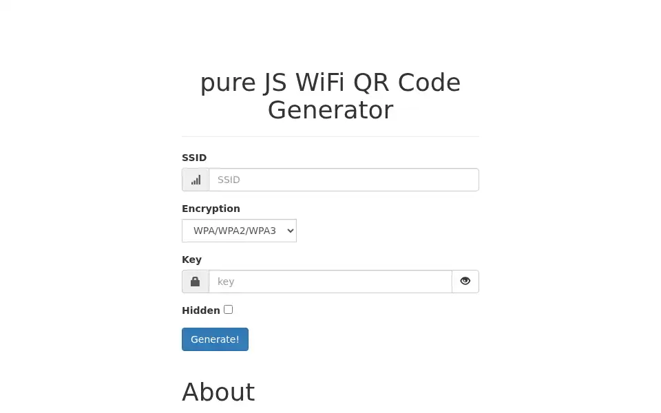 Screenshot of qifi.org