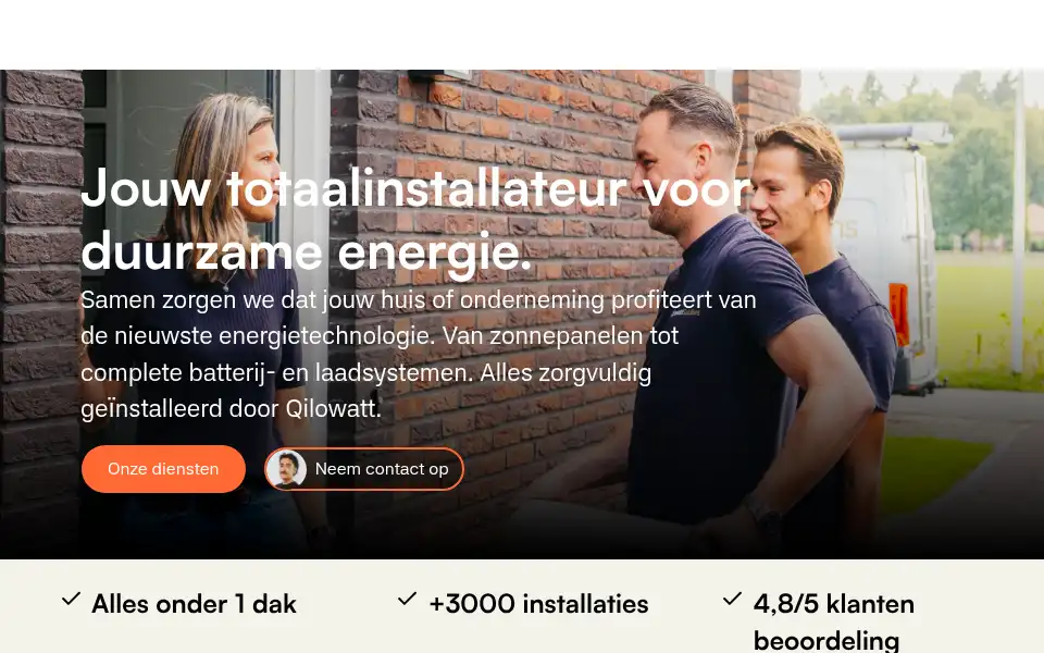 Screenshot of qilowattsolutions.nl