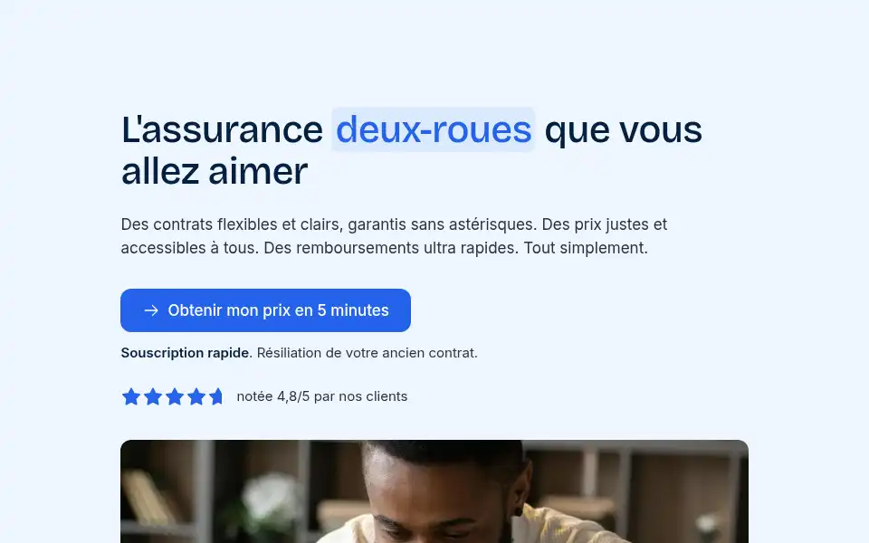 Screenshot of qivio.fr