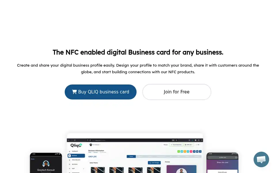 Screenshot of qliqc.com
