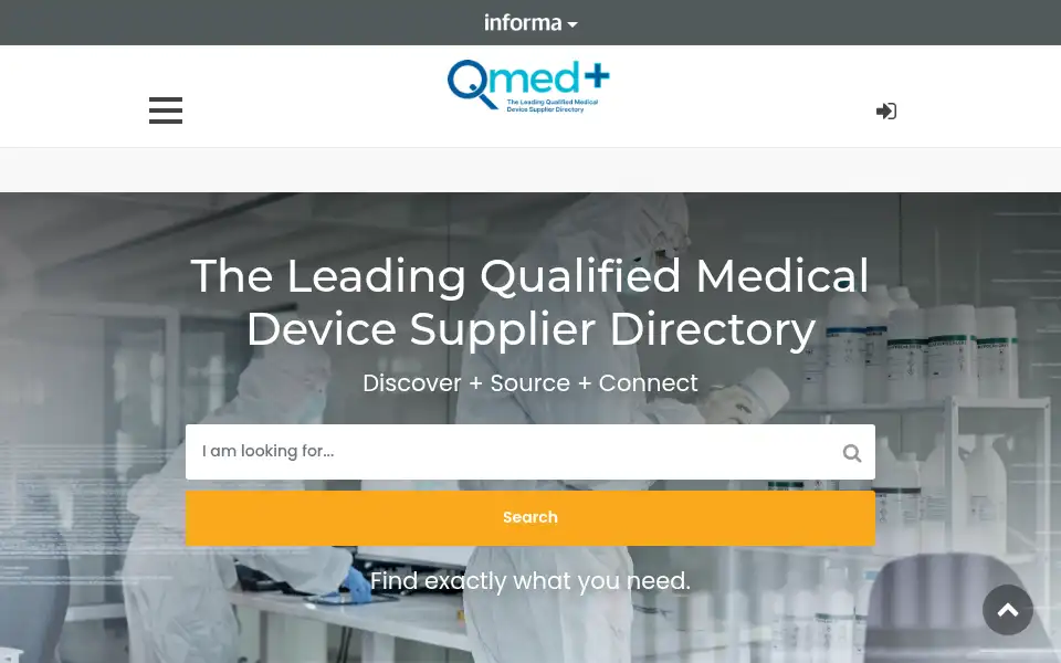 Screenshot of qmed.com