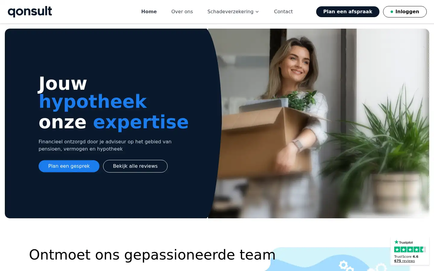 Screenshot of qonsult.nl