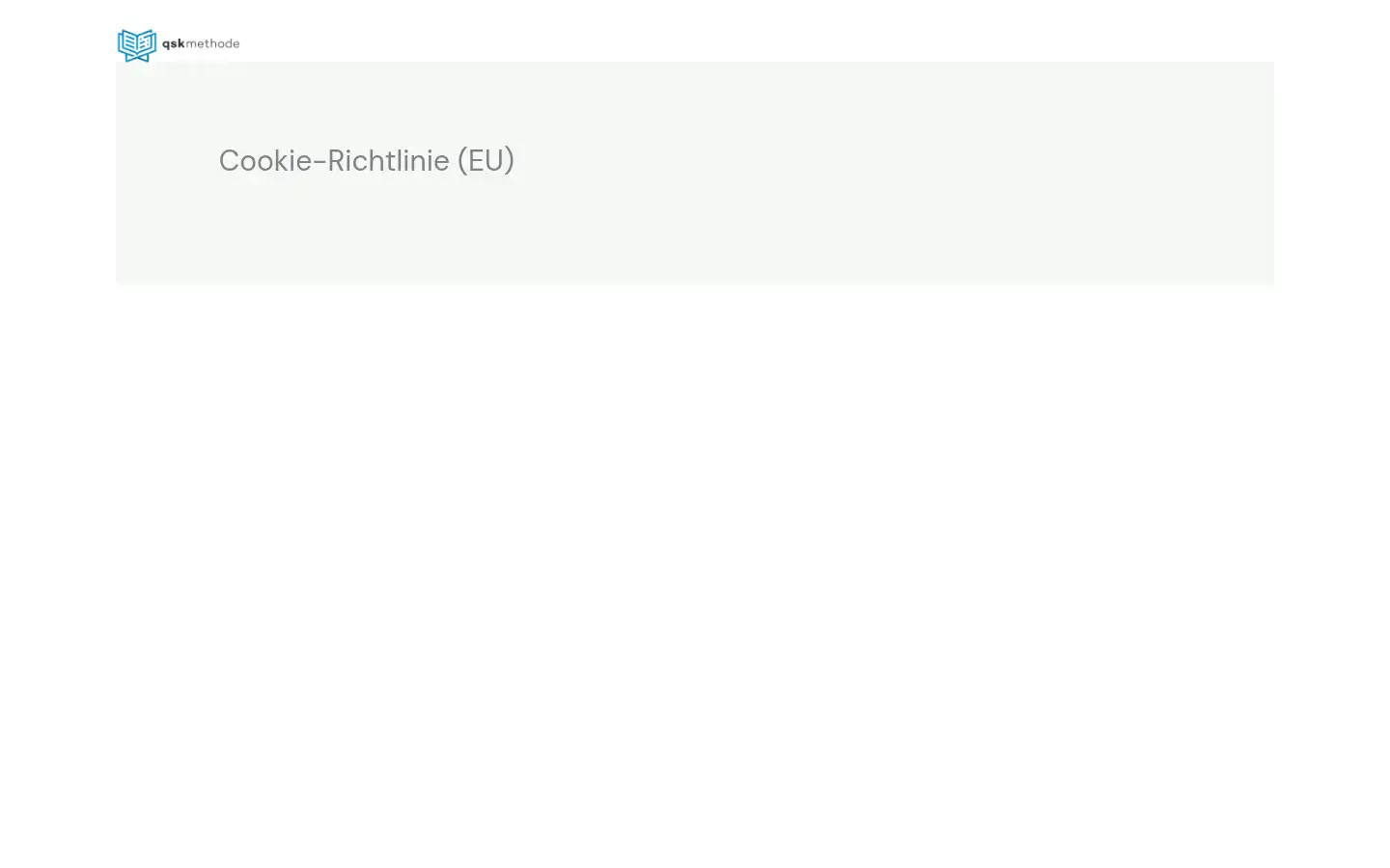 Screenshot of qsk-methode.de