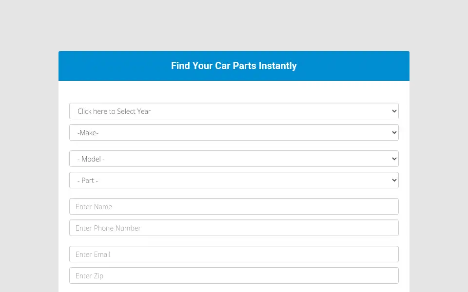 Screenshot of qualifiedautoparts.com