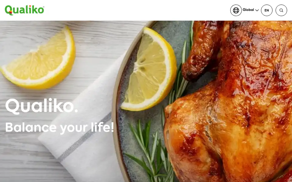 Screenshot of qualikoglobal.com