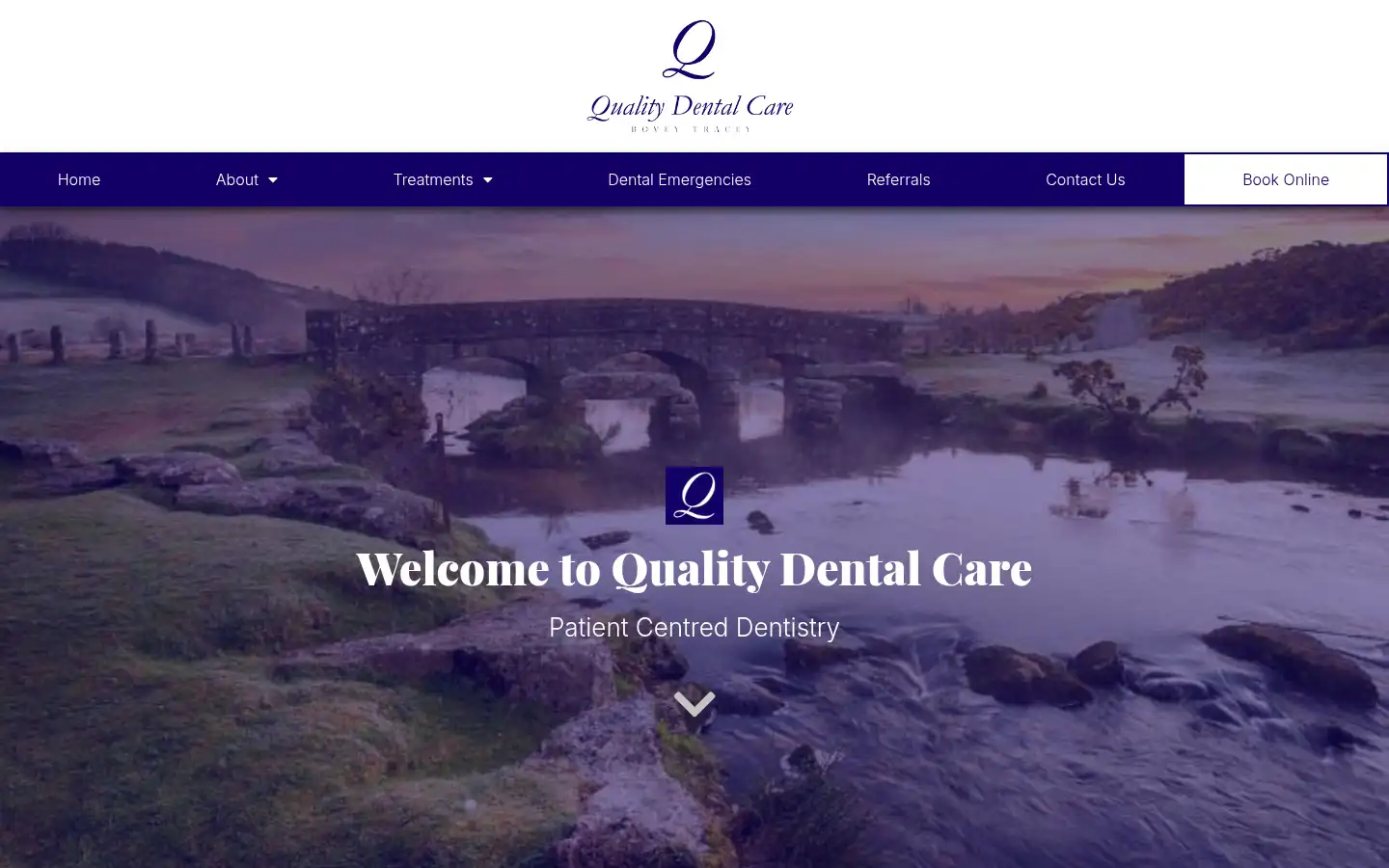 Screenshot of quality-dental-care.co.uk