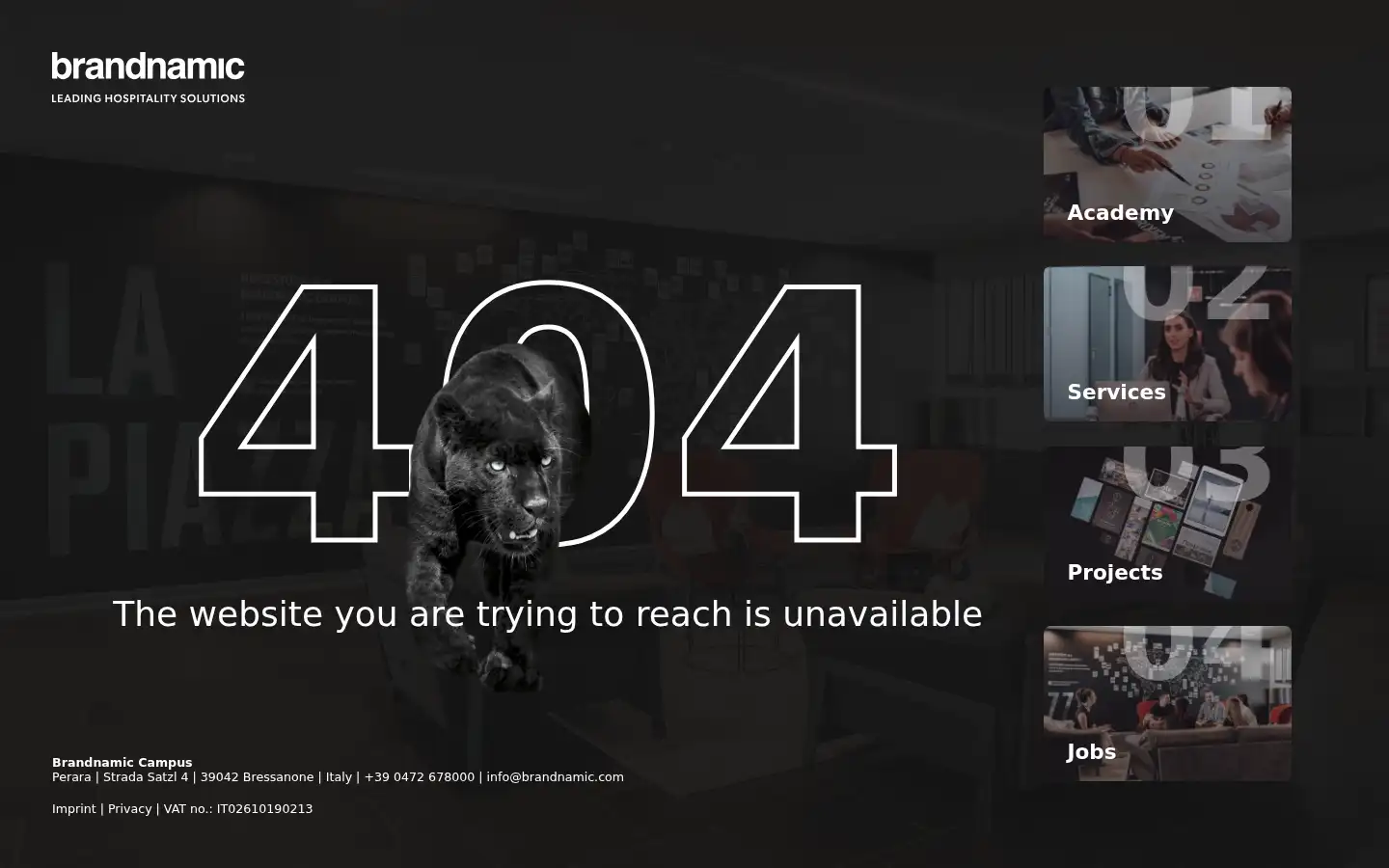 Screenshot of quality-hotels.it