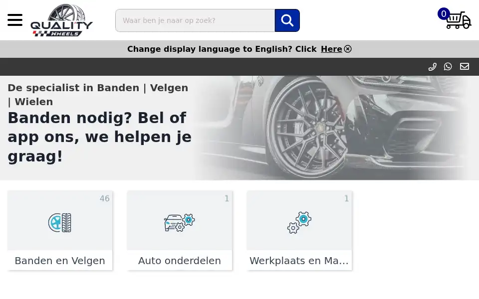 Screenshot of qualitywheels.nl