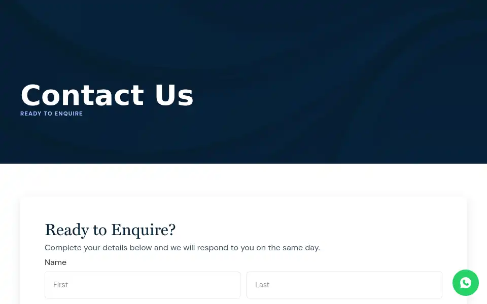 Screenshot of quanstromfinancial.co.uk