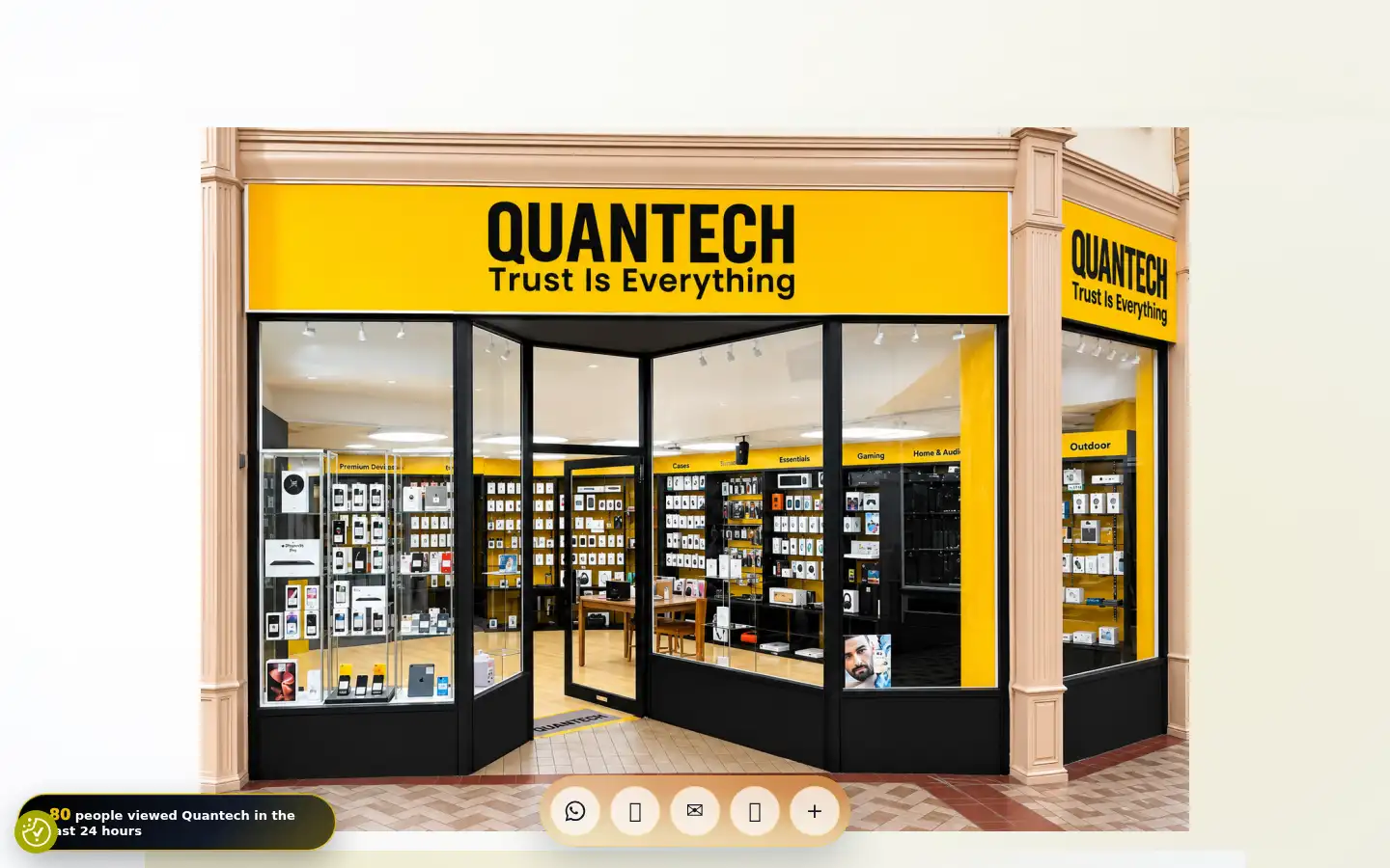 Screenshot of quantechuk.com