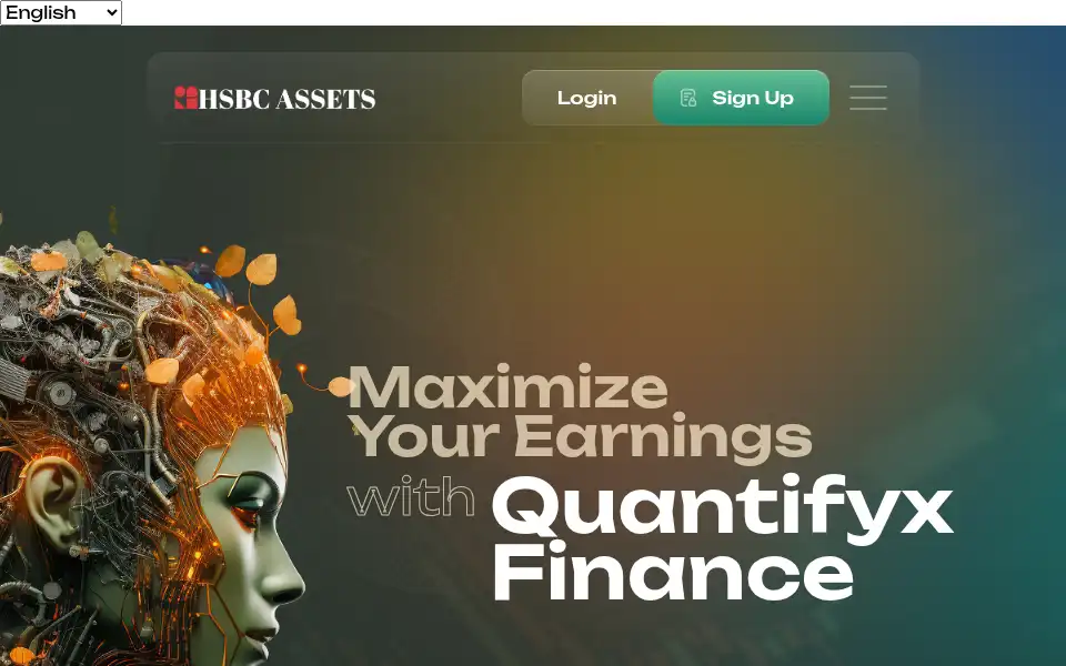 Screenshot of quantifyx-finance.live