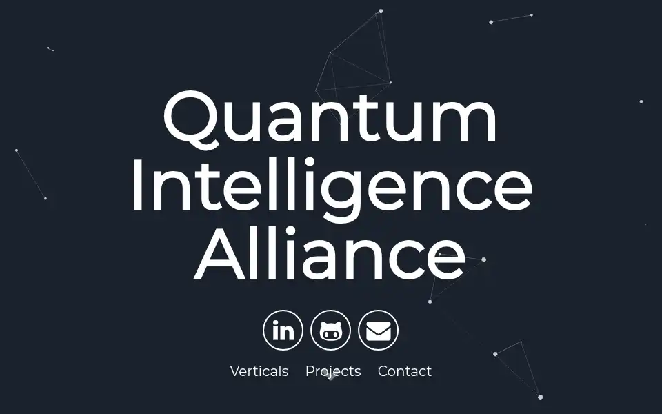 Screenshot of quantum-intelligence.net