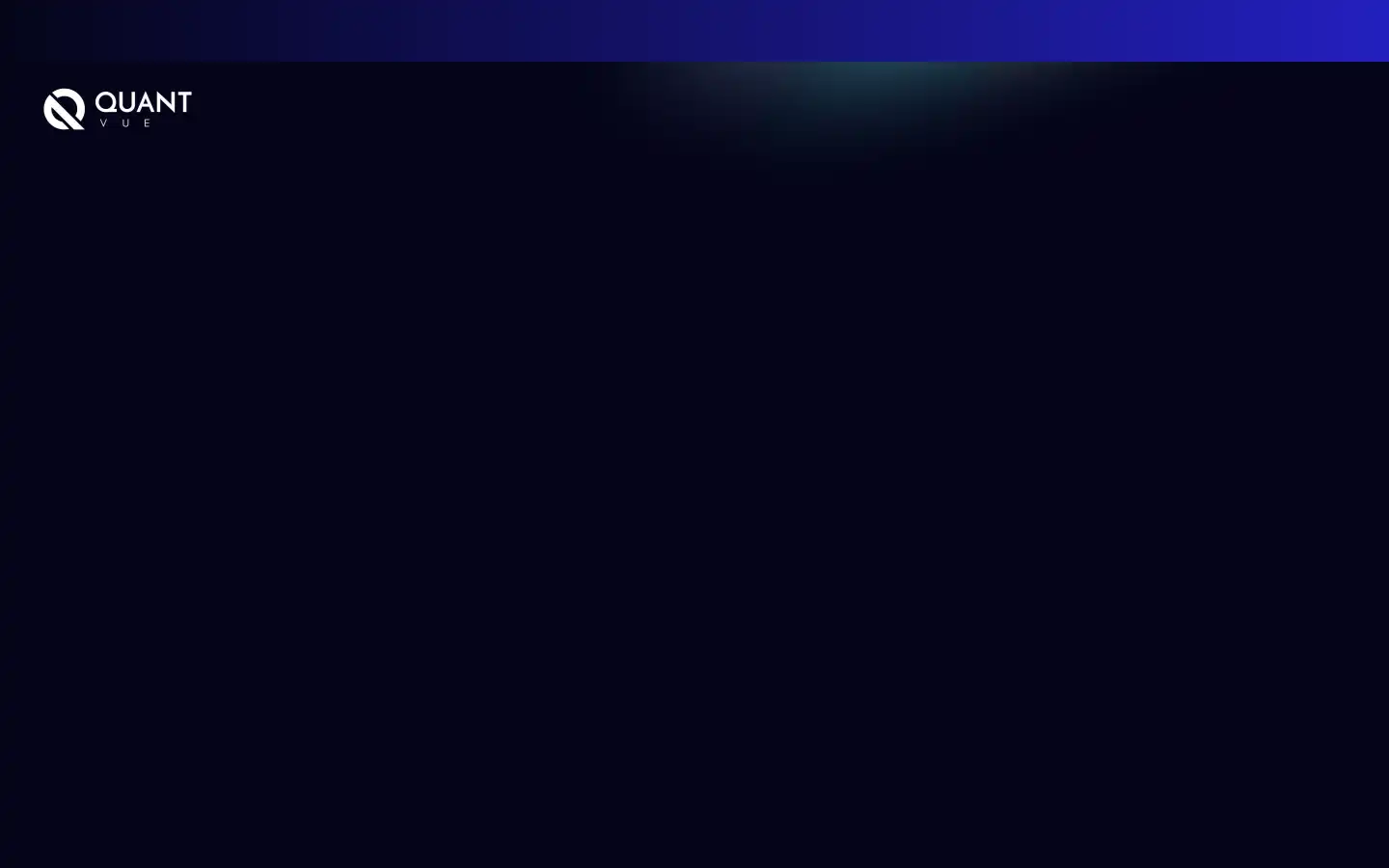 Screenshot of quantvue.io